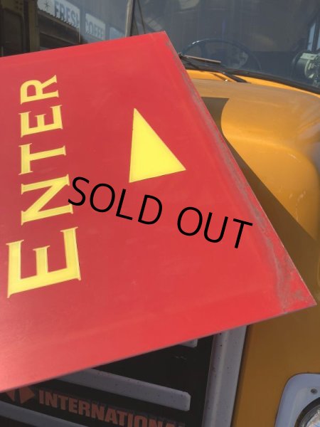 画像3: Vintage Original Carl's Jr Drive-thru Sign ENTER (J379) (3)