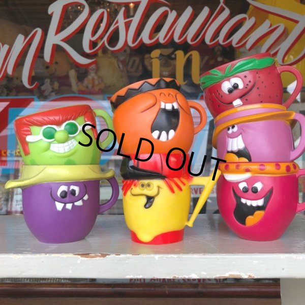 画像6: 70s Vintage Funny Face mug  Ruddy Tutti Frutti (J390) (6)