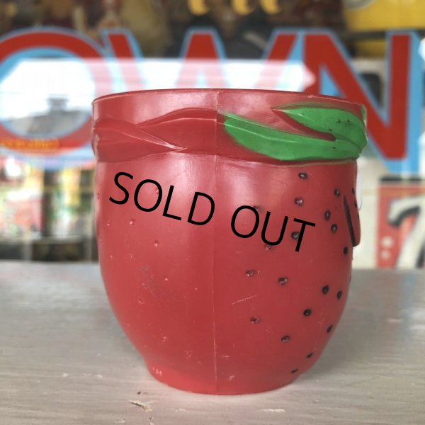 画像3: 70s Vintage Funny Face mug  Freckle Face Strawberry (J389) (3)