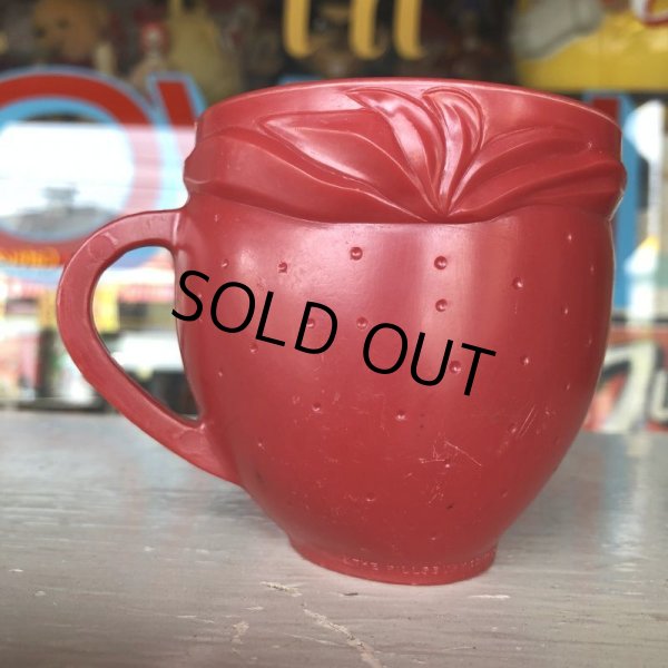 画像4: 70s Vintage Funny Face mug  Freckle Face Strawberry (J389) (4)