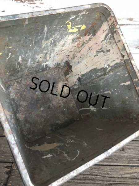 画像6: Vintage UAN - DEE Industrial Metal Trush Can (J392) (6)