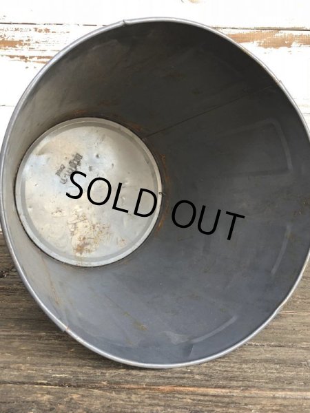 画像7: Vintage Mipro Industrial Metal Trush Can (J391) (7)