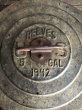 画像6: 40s Vintage PEEVES US 5GAL Industrial Metal Can (J393) (6)