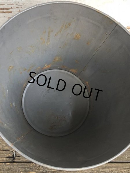 画像6: Vintage Mipro Industrial Metal Trush Can (J391) (6)