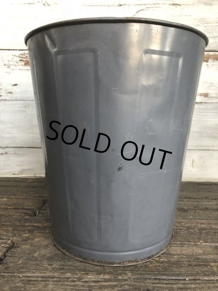 画像3: Vintage Mipro Industrial Metal Trush Can (J391) (3)