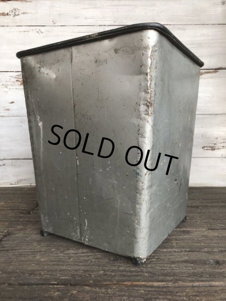 画像5: Vintage UAN - DEE Industrial Metal Trush Can (J392) (5)