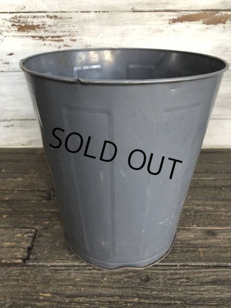 画像4: Vintage Mipro Industrial Metal Trush Can (J391) (4)