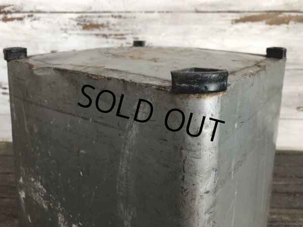 画像8: Vintage UAN - DEE Industrial Metal Trush Can (J392) (8)