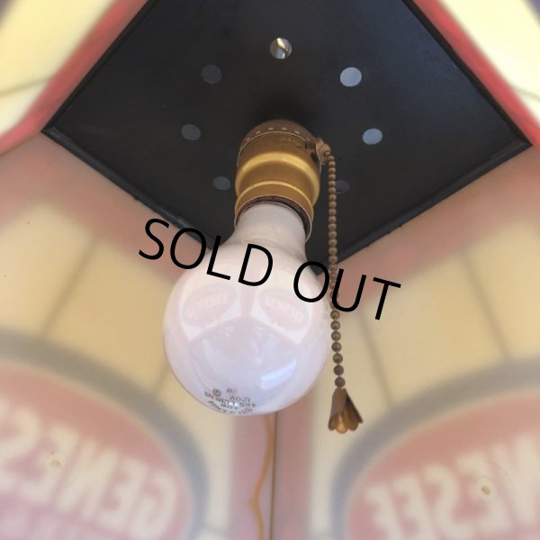 画像6: Vintage Genesee Beer Square Hanging Bar Light (J401) (6)