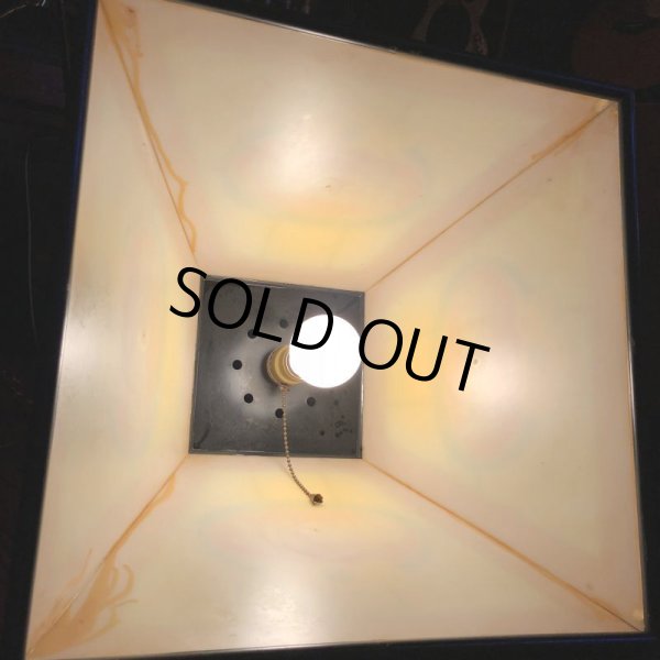 画像3: Vintage Genesee Beer Square Hanging Bar Light (J401) (3)