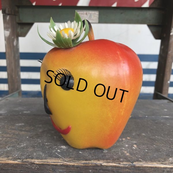 画像2: 70s Vintage Alice Apple Saving Bank (J401) (2)