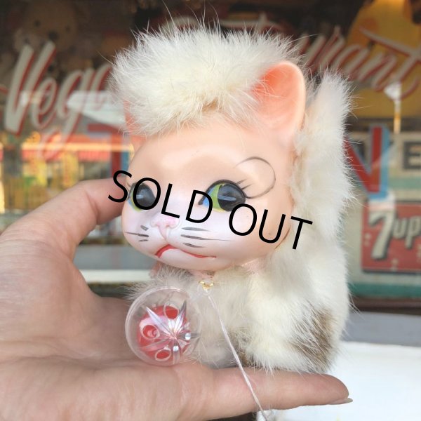 画像9: Vintage Kitty Cat Genuine Fur Boudoir Pets (J402) (9)