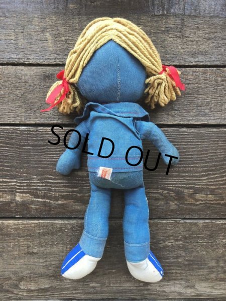画像10: 70s Vintage LEVI'S Denim Rag Doll (J409) (10)