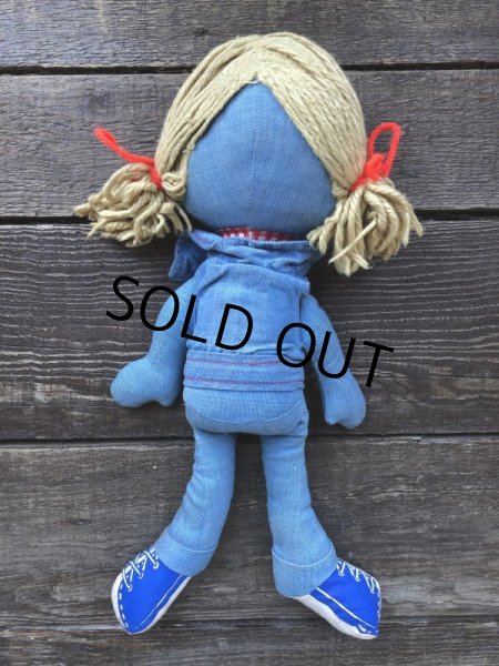 画像9: 70s Vintage LEVI'S Denim Rag Doll (J406) (9)