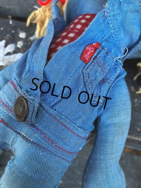 画像5: 70s Vintage LEVI'S Denim Rag Doll (J406) (5)