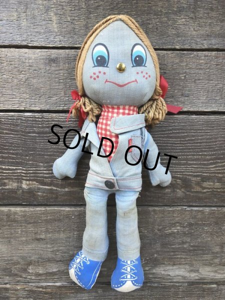 画像9: 70s Vintage LEVI'S Denim Rag Doll (J407) (9)