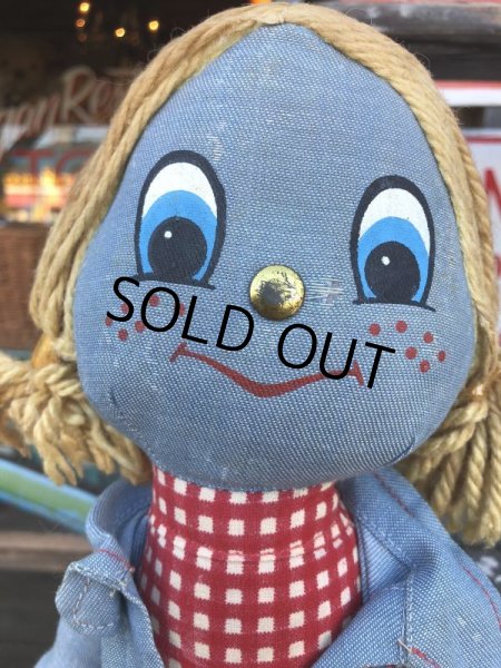 画像6: 70s Vintage LEVI'S Denim Rag Doll (J408) (6)