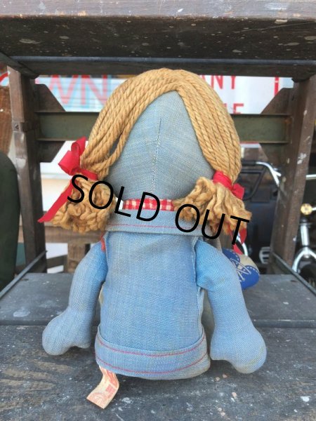 画像4: 70s Vintage LEVI'S Denim Rag Doll (J407) (4)