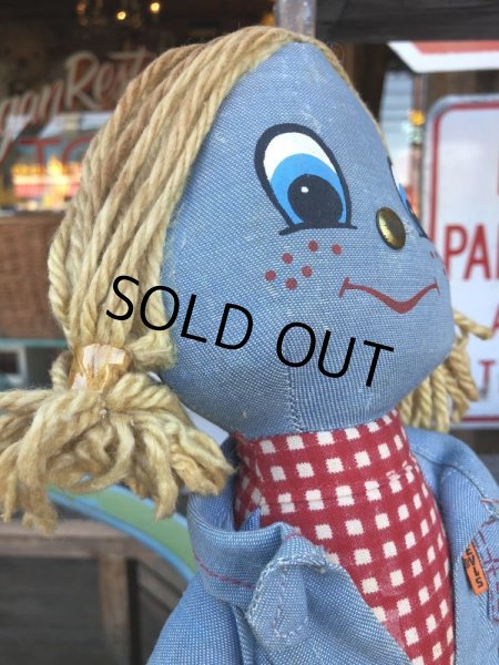 画像7: 70s Vintage LEVI'S Denim Rag Doll (J408) (7)