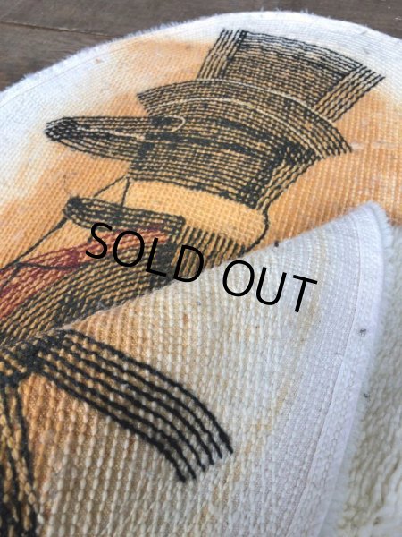 画像6: Vintage Old Crow Whiskey Advertising Rag Mat (J411) (6)