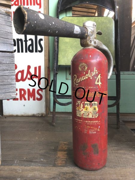 画像1: Vintage Randolph 4 Fire Extinguisher (J412) (1)