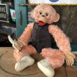 画像1: Vintage Rushton Pink Zippy the Monkey Doll (J417) (1)