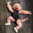 画像10: Vintage Rushton Pink Zippy the Monkey Doll (J417) (10)