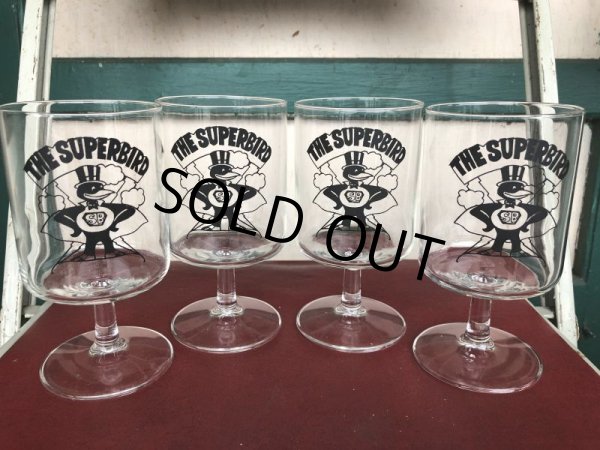 画像1: Vintage Advertising Whiskey Bourbon Glass (J418) (1)