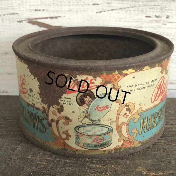 画像5: Vintage Bunte Marshallows Tin Can (J422) (5)