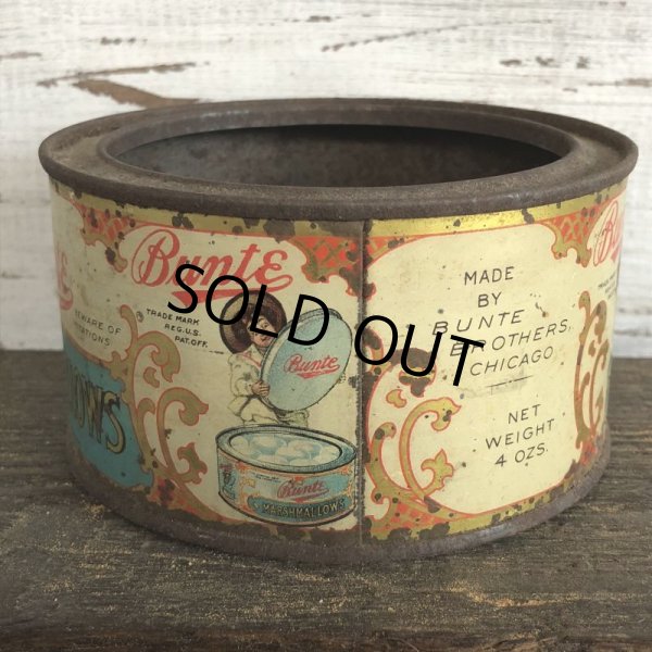 画像2: Vintage Bunte Marshallows Tin Can (J422) (2)