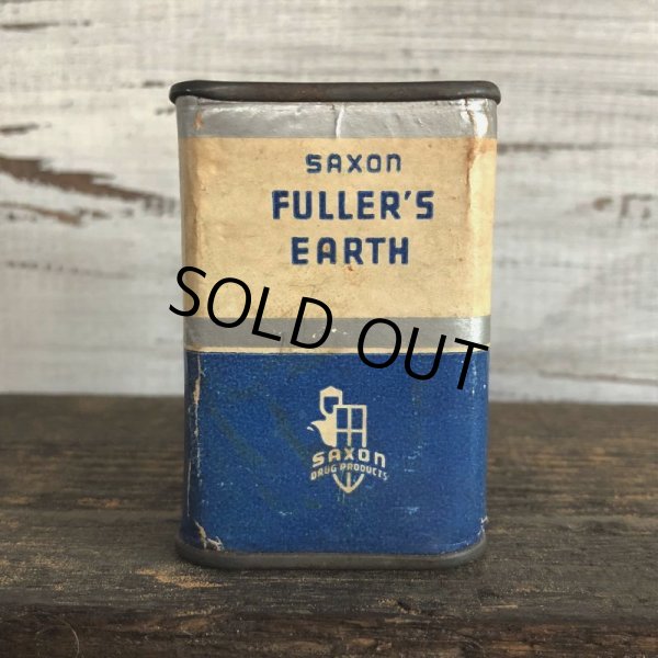 画像2: Vintage Saxson Fuller's Earth Tin Can (J426) (2)