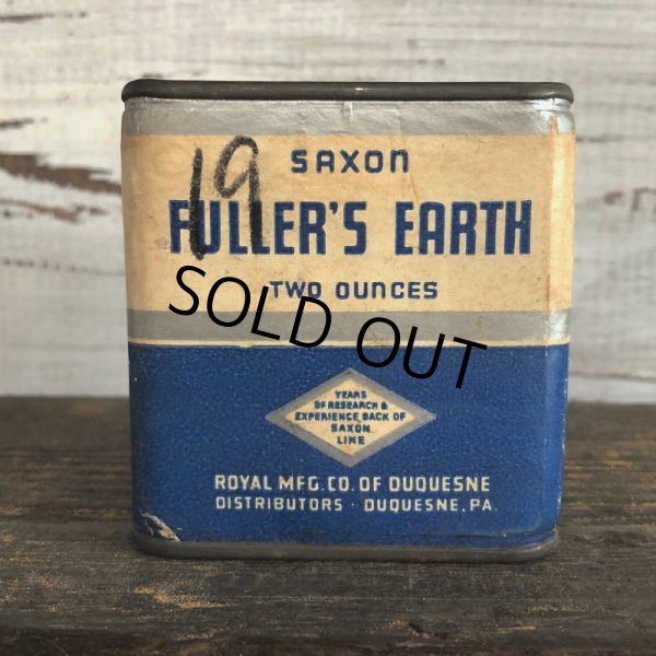 画像1: Vintage Saxson Fuller's Earth Tin Can (J426) (1)