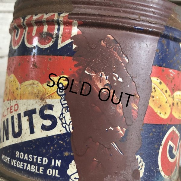 画像6: Vintage Crown Party Peanuts Tin Can (J423) (6)