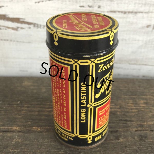 画像5: Vintage Zenith Tibe Almond Stick Tin Can (J425) (5)