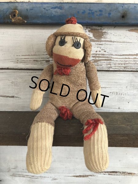 画像1: Vintage Sock Monkey (J428) (1)