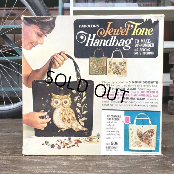 画像10: 60s Vintage Jewel Tone Handbag No.906 BUTTERFLY (J433) (10)