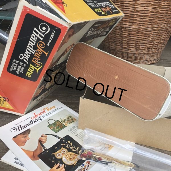 画像6: 60s Vintage Jewel Tone Handbag No.906 BUTTERFLY (J433) (6)