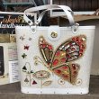 画像2: 60s Vintage Jewel Tone Handbag No.906 BUTTERFLY (J433) (2)