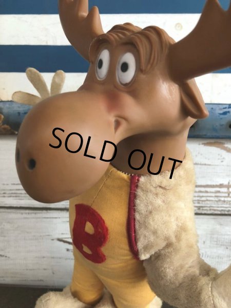 画像9: 60s Vintage Terry Toons Bullwinkle Doll (J430) (9)