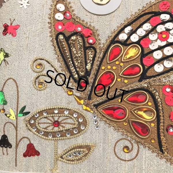 画像9: 60s Vintage Jewel Tone Handbag No.906 BUTTERFLY (J433) (9)