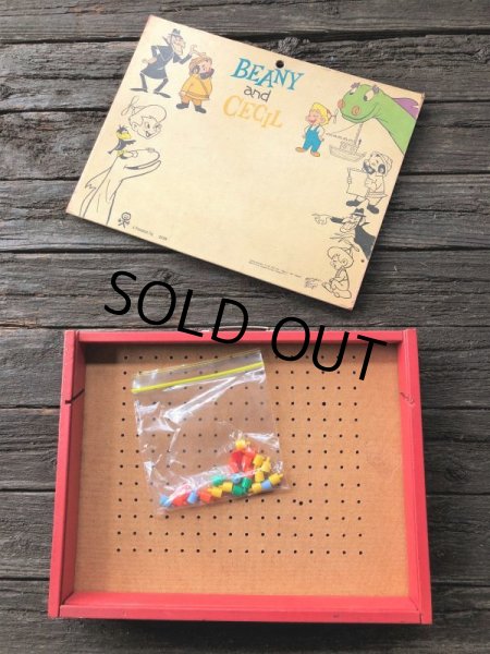 画像6: 60s Vintage Beany And Cecil Peg Chest (J430) (6)