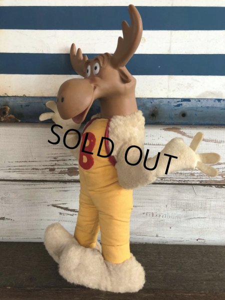 画像2: 60s Vintage Terry Toons Bullwinkle Doll (J430) (2)