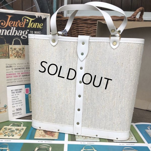 画像3: 60s Vintage Jewel Tone Handbag No.906 BUTTERFLY (J433) (3)