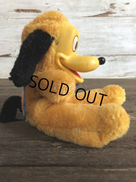 画像2: Vintage Disney Pluto Rubber Face Doll (J438) (2)
