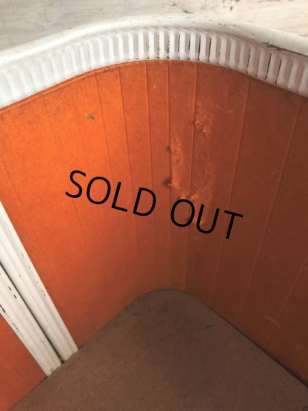 画像9: Vintage Wicker Picnic Basket Brown (J440) (9)