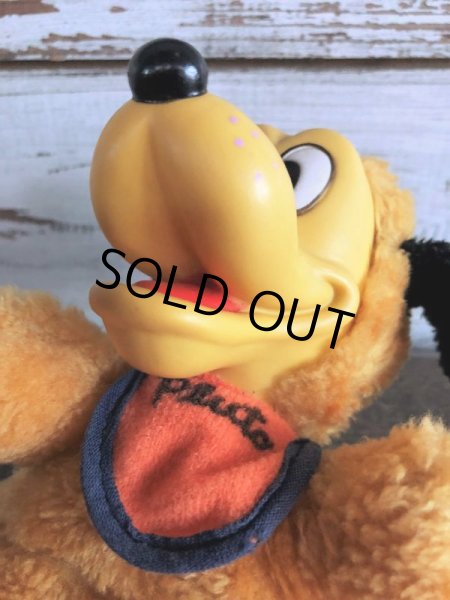 画像5: Vintage Disney Pluto Rubber Face Doll (J438) (5)