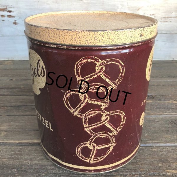 画像3: Vintage Charles Pretzels Tin Can (J447) (3)