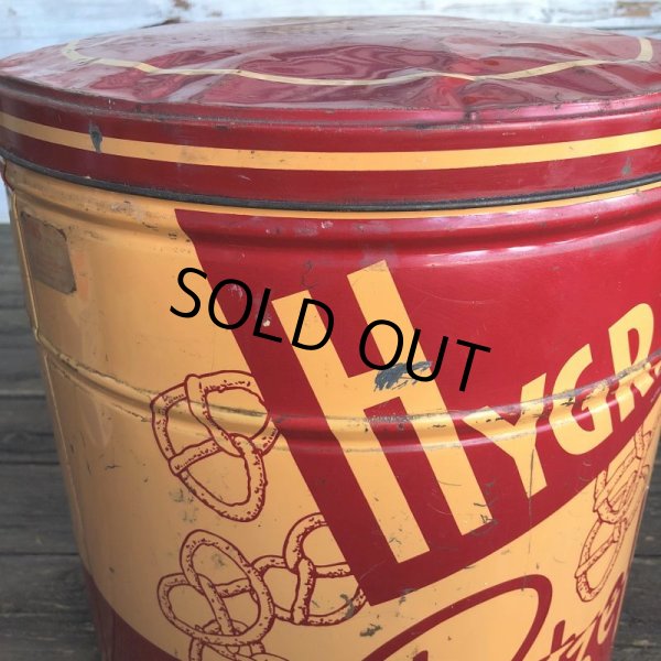 画像8: Vintage HYGRADE Pretzel  Tin Can (J456) (8)