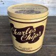 画像4: Vintage Charles Chips Tin Can (J446) (4)