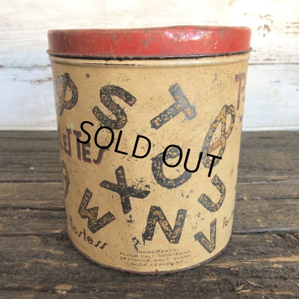 画像4: Vintage Party Pretzel Tin Can (J453) (4)